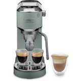 Espressor manual De&rsquo;Longhi Dedica Duo EC890.GR, 1450W, 15 bar, verde