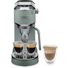 Espressor manual De&rsquo;Longhi Dedica Duo EC890.GR, 1450W, 15 bar, verde