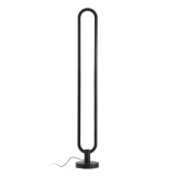 Cumpara ieftin Lampa de podea, LED RGBW, telecomanda inclusa, 13 x 104.5 cm, negru