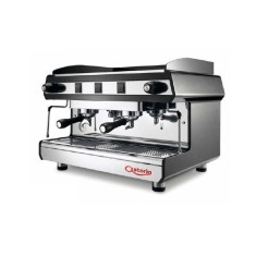 Espressor profesional de cafea semi-automat cu 2 grupuri