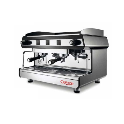 Espressor profesional de cafea semi-automat cu 2 grupuri foto