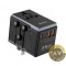 Incarcator Retea Dudao Travel A35Pro 35W 3A 2 x USB-A - 3 x USB-C Negru