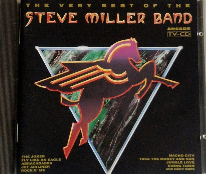Steve Miller Band &lrm;&ndash; The Very Best Of The Steve Miller Band VG+ / VG+ cd muzica rock clasic Arcade Germania 1991