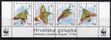 CROATIA 2012, Fauna - WWF, serie neuzata, MNH, Nestampilat