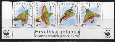 CROATIA 2012, Fauna - WWF, serie neuzata, MNH foto