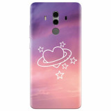 Husa silicon pentru Huawei Mate 10, Galaxy Heart