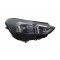 Far BMW X1 (U11), 07.2022-, partea dreapta, HELLA, Type= MATRIX; LED; electrical; negru; fara unitate control LED; LED; fara the BMW mark,