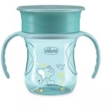 Cana de tranzitie pentru bebelusi Chicco, 200ml, 12 luni+, bleu