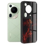 Husa Huawei Pura 70 Ultra Techsuit Glaze, Red Nebula