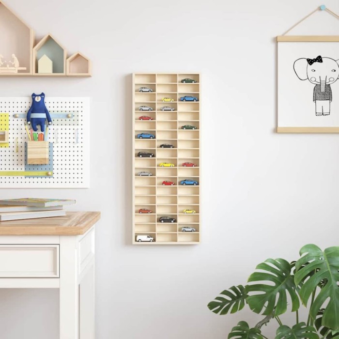 Caz pentru display Maro 30 x 4.5 x 75 cm Lemn compozit