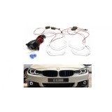 Kit Angel Eyes Cristal DTM Cotton pentru BMW F30 E92 E93 - Faruri cu halogen