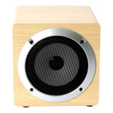 Boxa Bluetooth Omega OG61W, Lemn, 5W, 4 inch, TWS, V4.2, AUX