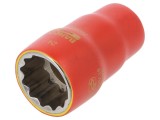 Cheie Tubulară 1/2" Oțel Aliat 12 Puncte 7800DMV-24