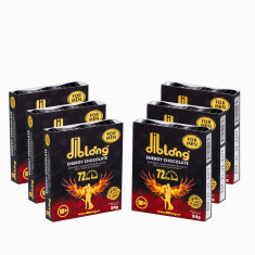 Set 6 afrodisiace tip ciocolata premium concentrat, DIBLONG ENERGY CHOCOLATE for MEN, pentru potenta, erectie, impotriva ejacularii, 100% natural, 144