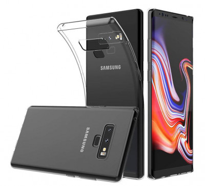 Husa Silicon Samsung Galaxy Note 9 n960 Clear Ultra Thin foto