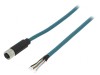 Mufă M12 8-Pin Mamă IP67 2m 48V 500mA