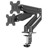 Suport monitor pentru birou Esperanza ERW020, 17&amp;quot;-27&amp;quot;, 6kg/monitor Negru