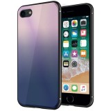 Husa APPLE iPhone 7 \ 8 - Ombre Glass (Maro)