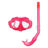 Set Mască și Tub de &Icirc;not pentru Copii, Roz, 3-6 Ani, CMCLASS