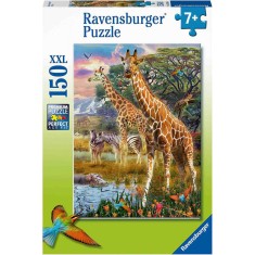 Puzzle Girafe In Africa, 150 Piese