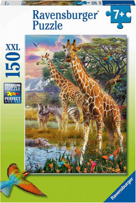Puzzle Girafe In Africa, 150 Piese foto