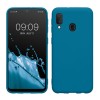 Husa Kwmobile pentru Samsung Galaxy A20e, Albastru, Silicon, KWM0000102J028C, Carcasa
