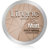 Lirene City Matt pudra matuire culoare 03 Beige 9 g