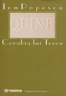 Corabia lui Tezeu - Ion Popescu foto