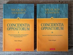 Nicolaus Cusanus, Coincidentia oppositorum, vol I și II