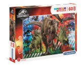 Puzzle Clementoni, Maxi, Jurassic World, 60 piese