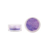 Pudră nail art - lavandă cu sclipici, INGINAILS