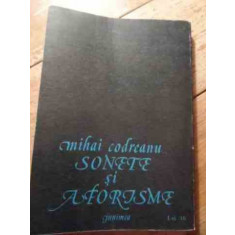 Sonete Si Aforisme - Mihai Codreanu ,530625