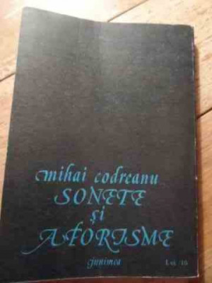 Sonete Si Aforisme - Mihai Codreanu ,530625 foto