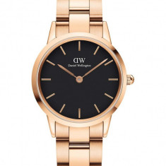 Daniel Wellington ceas Iconic Link femei, culoarea roz