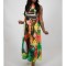 ROCHIE LUNGA FARA MANECI CU BUZUNARE ELECTRIC CATHALEE TALIE UNICA Multicolora