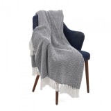 CUVERTURA PLED 200X220 CM ZAG BLACK, Heinner