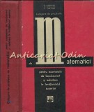 Culegere Probleme Matematica Bacalaureat - Cosnita, Turtoiu (1969) - Exercitii si Solutii