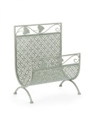 Cumpara ieftin Suport reviste otel verde Harriet 36x22x45 cm
