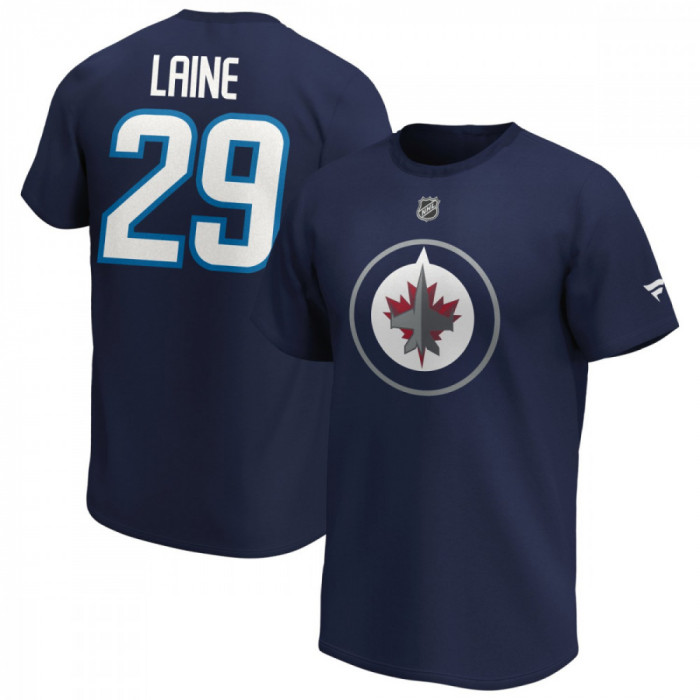 Winnipeg Jets tricou de bărbați Patrik Laine #29 Iconic Name &amp;amp; Number Graphic - L