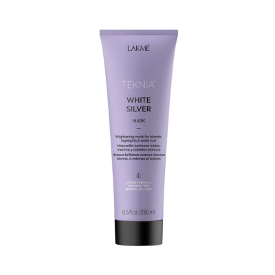 Masca coloranta pentru par blond, Lakme Teknia, White Silver Treatment, 300ml foto