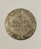1/2 Groș Argint 'Silbergroschen' 1838 A