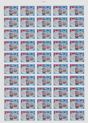 URSS Rusia 1977 ,&amp;quot;Academia Navala Leningrad - 150 de ani &amp;quot;,coala de 50 ,MNH foto