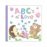 ABC's of Love (Padded Board Book): A Sweet and Simple Alphabet of Affection for Babies and Toddlers