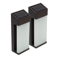 Lampa solara de perete (2 buc)