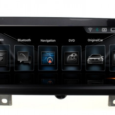 Navigatie Auto Multimedia cu GPS BMW Seria 1 Seria 2 F20, 4 GB RAM si 64 GB ROM, Slot sim 4G, Internet, Aplicatii, Waze, Wi-Fi, USB, Bluetooth, Mirror