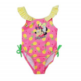 Costum de baie junior Minnie Mouse roz 12-36luni, Disney