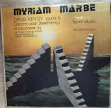 DISC LP:MYRIAM MARBE-CONCERTO POUR DANIEL KIENTZY/TROMMELBASS(ST-ECE 03248/1988), Clasica