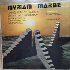 DISC LP:MYRIAM MARBE-CONCERTO POUR DANIEL KIENTZY/TROMMELBASS(ST-ECE 03248/1988)
