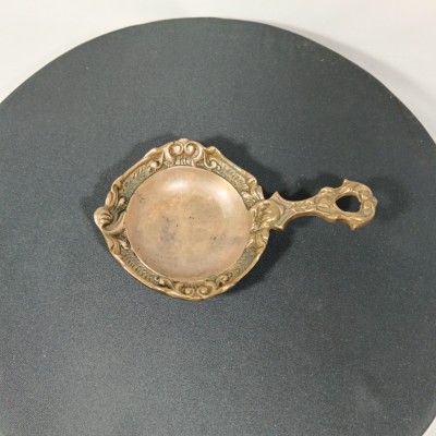 Scrumiera antica, bronz masiv, Baroc-Victorian foto