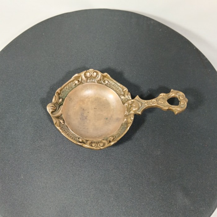 Scrumiera antica, bronz masiv, Baroc-Victorian